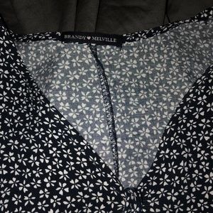 Brandy Melville Dresses - brandy melville navy blue robbie wrap dress Brandy Melville Dresses - brandy melville navy blue robbie wrap dress